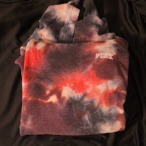 Pink Tie-Dye Hoodie